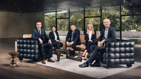 Management board Oberbank Seiter, Thiem, Hagenauer, Lehner, Gasselsberger